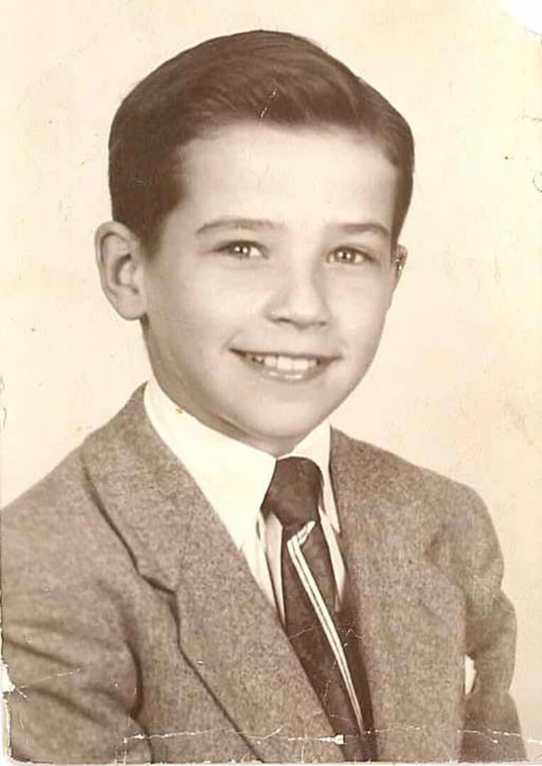 Joe Biden at Age 10